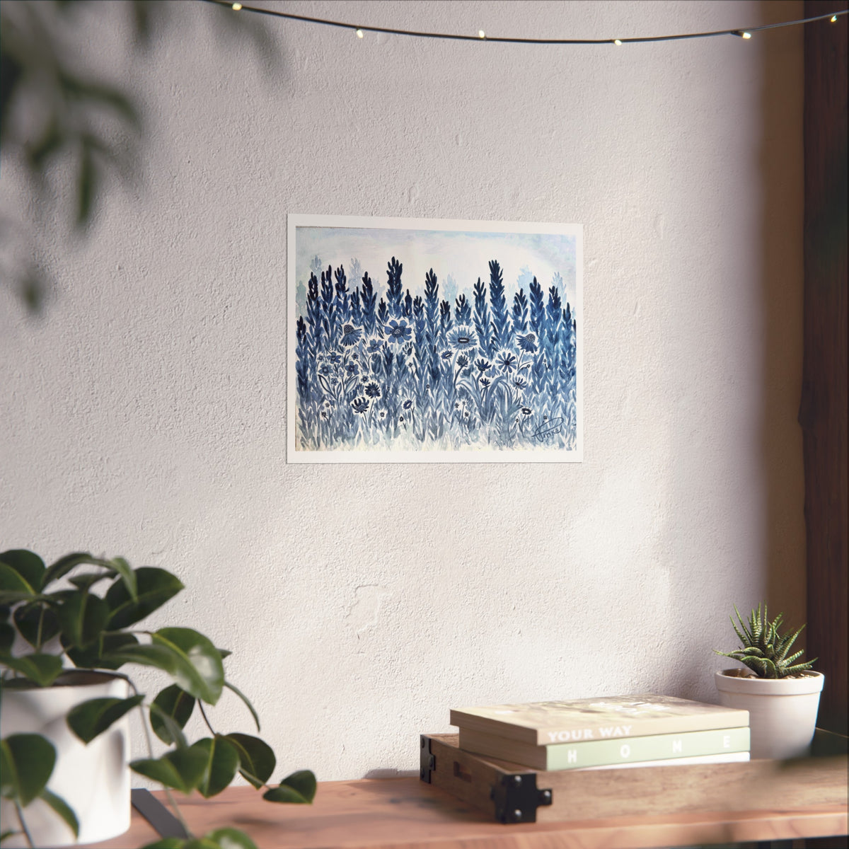 Indi-go-go Print