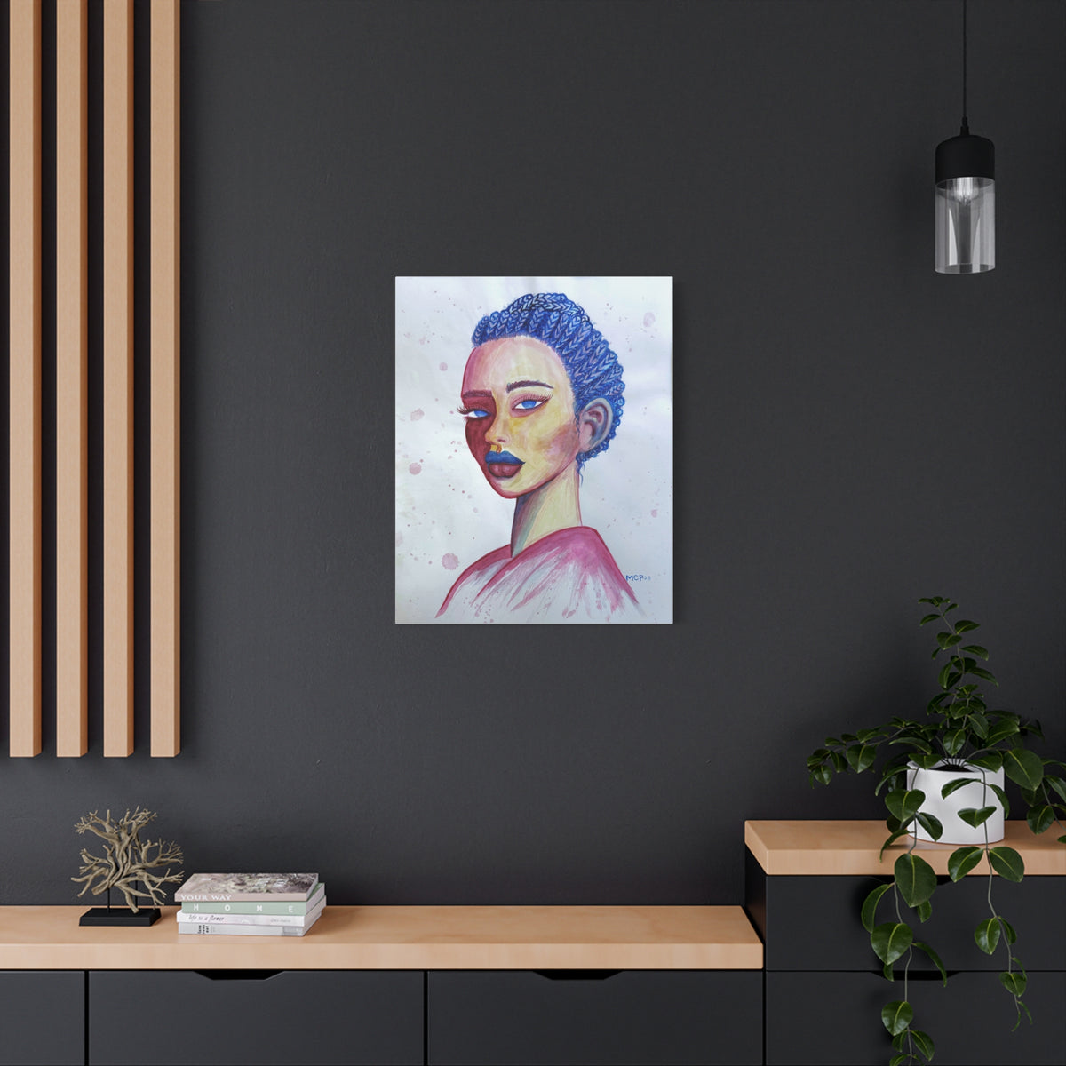 Between Worlds- Matte Canvas, Stretched, 1.25"