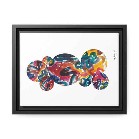 Matte Canvas, Black Frame