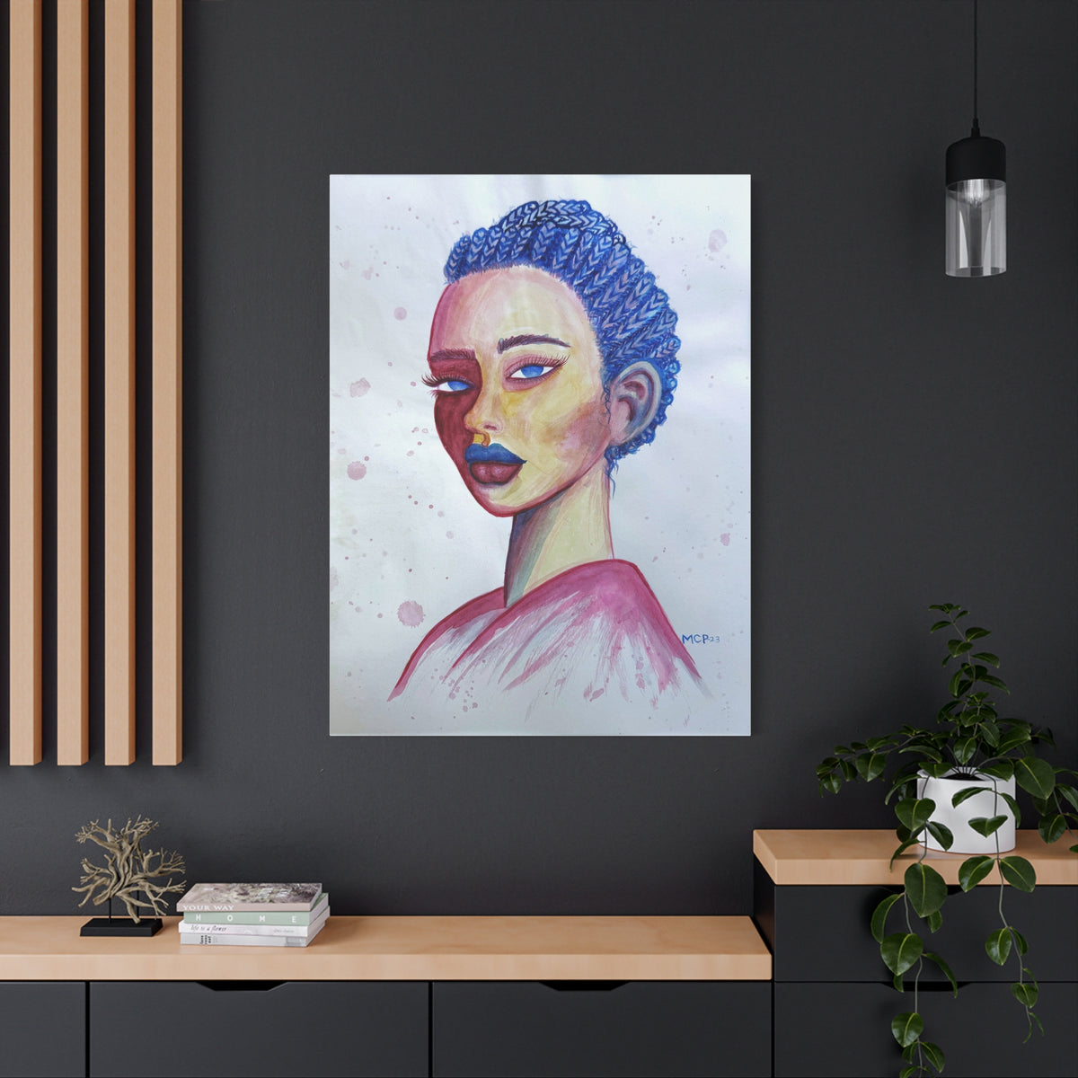 Between Worlds- Matte Canvas, Stretched, 1.25"