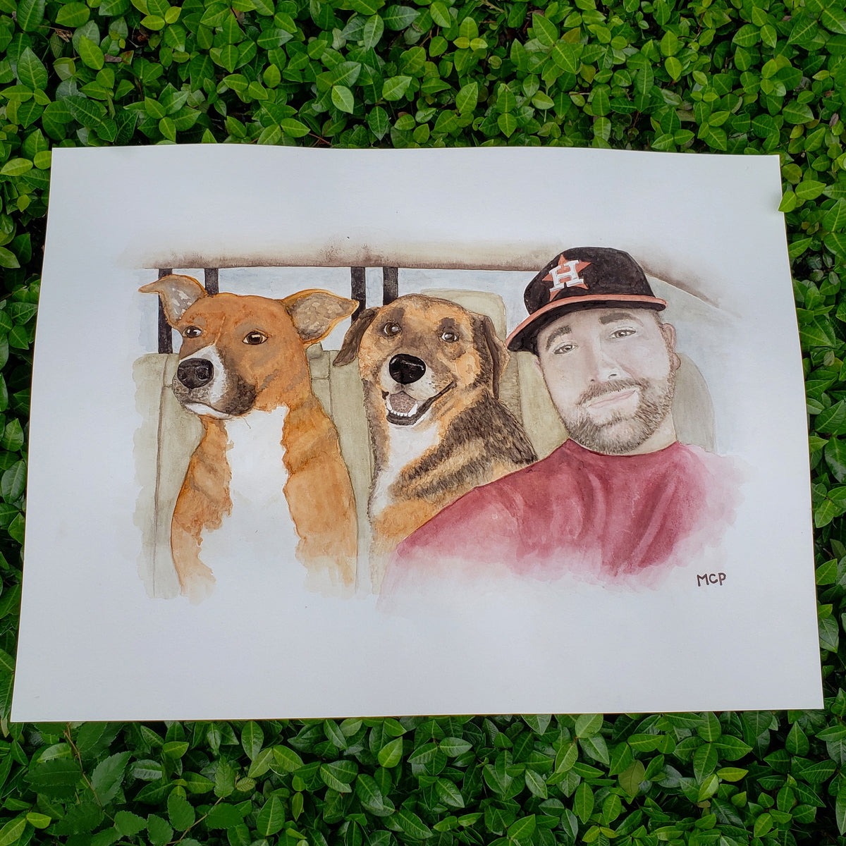 Watercolor Pet Portraits
