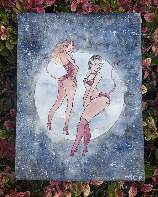 Succubus Pin Up Prints